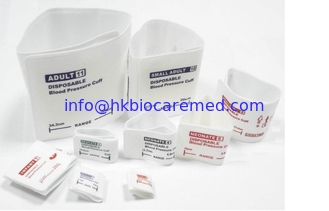 China Disposable NIBP cuff with one tube / two tube for adult , pediatric, infant, neonate supplier