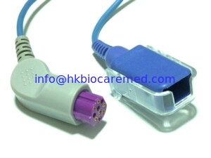 China Compatible S&amp;W Artema spo2 extension cable, 2,4m,SL033057 supplier