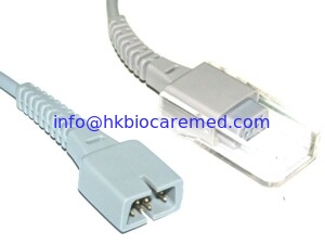China Compatible  spo2 extension cable, 2,4m, 7 pin,EC-4 supplier
