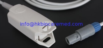 China Compatible Reusable Mindray adult finger clip spo2 sensor, 6 PIN , 3M, 40 degree supplier