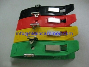 China Compatible Reusable ECG electrode limb clamp for adult , IEC supplier