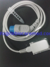 China Compatible Siemens /Drager Medical spo2 extension cable , 2.4m ,10 pin supplier