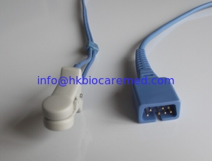 China Compatible  7 pin Reusable Ear clip spo2 sensor for adult supplier