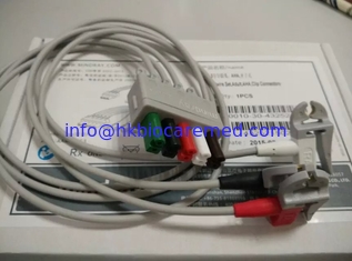 China Original Mindray 5 lead ECG leadwire, clip end, AHA,0010-30-43252 supplier