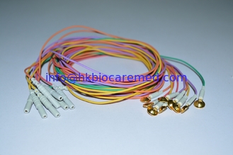 China EEG cable with cup electrode for EEG machine supplier
