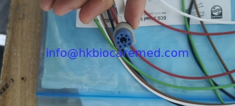 China 5 lead ecg  cable for  MX40 2.4 GHZ telemetry system with  SPO2 sensor  989803171841 supplier
