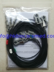 China Original GE 5 Lead Radiotranslucent Multi-Link  leadwire  , clip end, AHA, 1.5M,403751-009 supplier