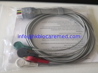China Datascope   5 lead ECG Lead Wire Sets, snap end, IEC,0012-00-1503-12 supplier