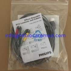 China  original ECG lead wire 3 lead. Clip. IEC. 989803160741 supplier
