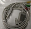 Compatible Primedic 3 lead  ECG cable with clip end, IEC supplier