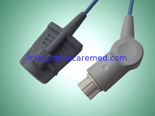 China Compatible Datex Reusable soft tip spo2 sensor for adult ,3M cable supplier