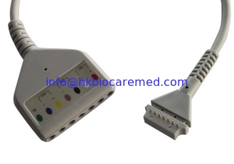 China Burdick 7 lead trunk Holter cable, 92513 Holter supplier