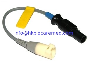China Compatible Spacelabs spo2 extension cable, 2.4m, supplier