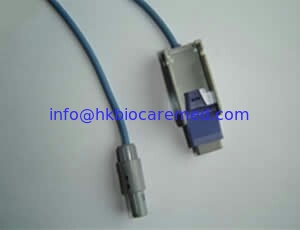 China Compatible Biocare spo2 extension cable, 2,4m, 6 pin supplier
