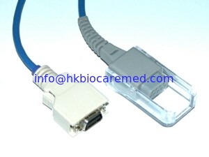 China Compatible Masimo spo2 extension cable, 2,4m, supplier