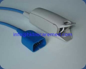China Reusable Nihon Kohden 9 Pin adult finger clip spo2 sensor ,1m,TL-101T supplier