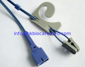 China Compatible Nellcor 9 pin Reusable Ear clip spo2 sensor for pediatric supplier