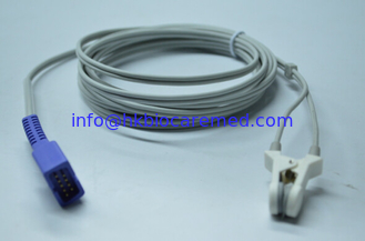 China Compatible  9 pin Reusable Ear clip spo2 sensor for adult supplier