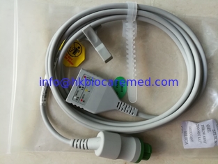 China Original Goldway 3 lead ECG trunk cable , 12 pin, LL type, 2.8m ,L21204003 supplier