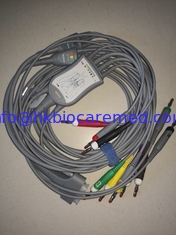 China Original  Edan 10 lead ecg cable for SE-12 ,Banana end,  IEC supplier
