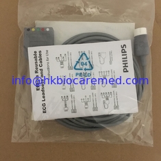 China  monitor original ECG lead wire cable machine .989803160641 supplier