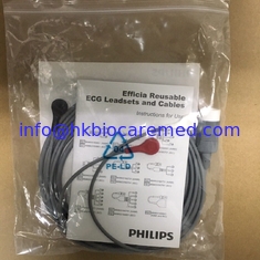 China  original ECG lead wire three-button button for Amazon CM series 989803160751 supplier