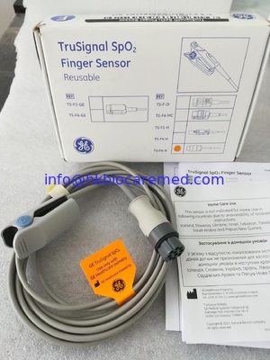 Original GE reusable Trusignal SPO2 finger sensor, TS-F4-N supplier